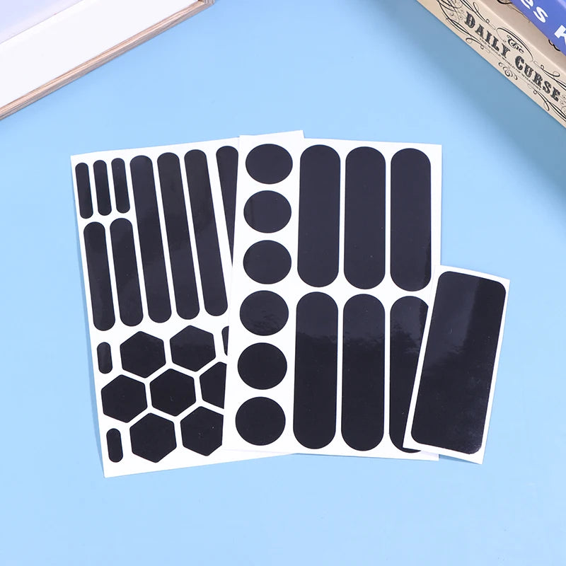 Black Reflective Stickers for Motorcycle Helmets & Bikes Reflective Helmet Stickers QXL
