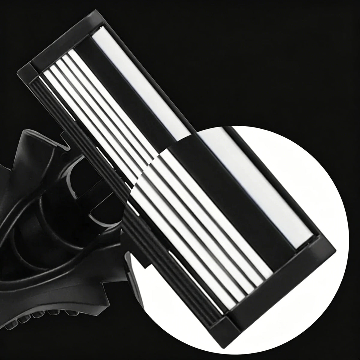 Men's 3-Piece Razor Set | 5 Safety & Straight Blades Men's Razor Set QXL