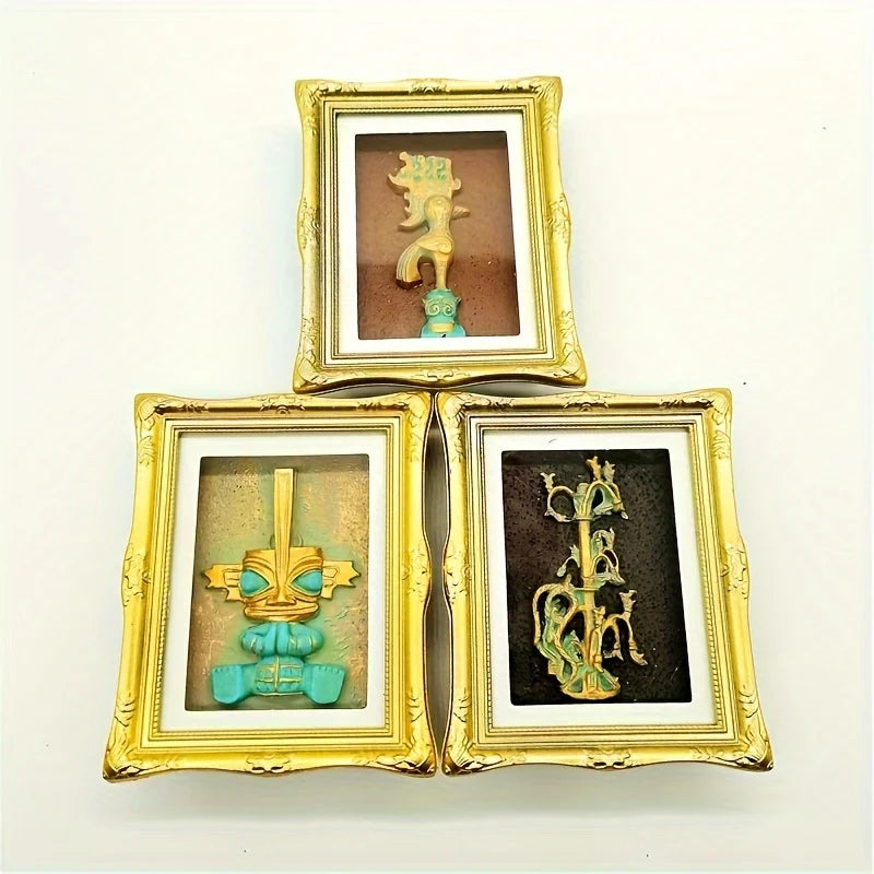 3D Magnetic Photo Frame Fridge Sticker | Replaceable Picture Magnetic Photo Frame QXL