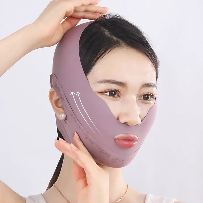 V-Line Face Slimming Bandage | Chin & Jawline Lifting Strap Face Slimming Strap QXL