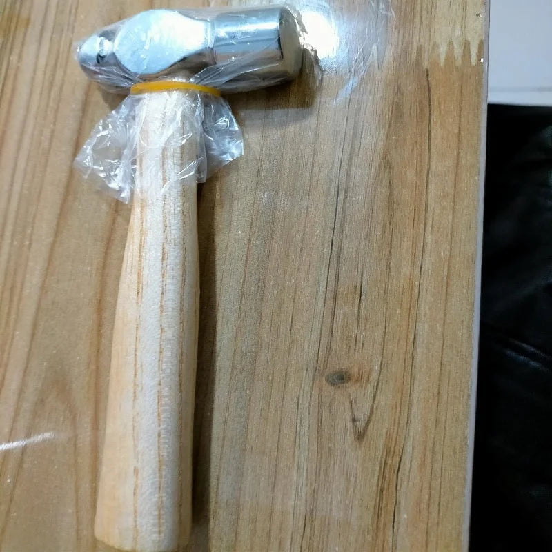 Mini Multifunctional Hammer | Wooden Handle Round Head Tool Mini Hand Hammer QXL