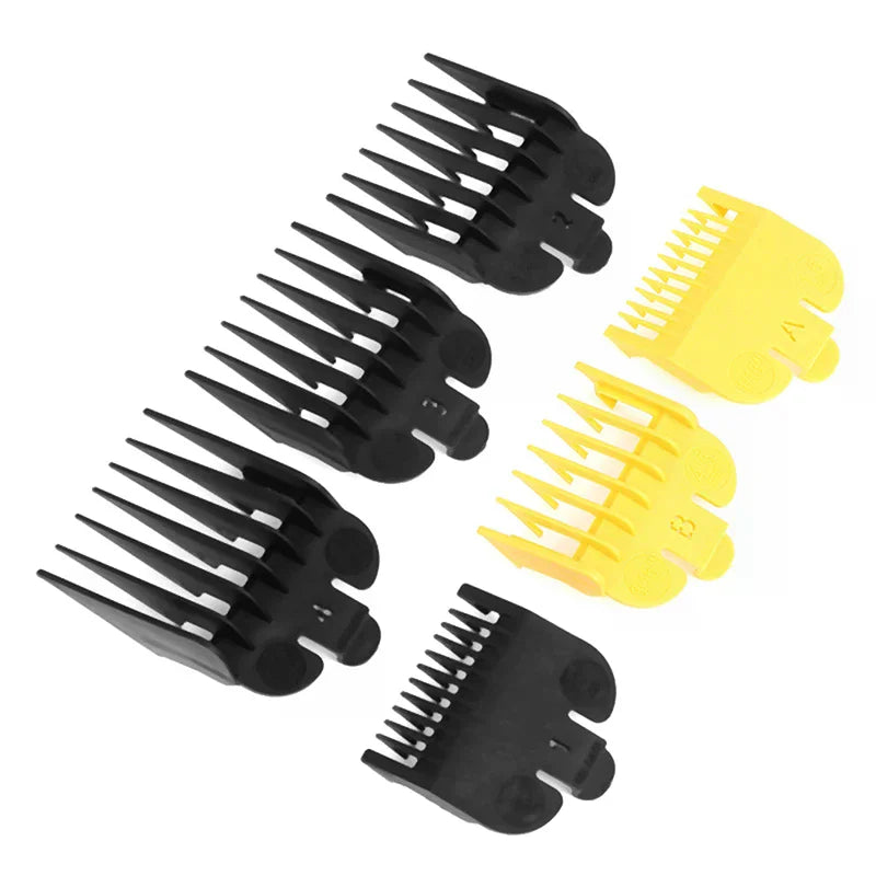 Hair Clipper Guide Combs Set | Limit Comb Accessories 2pc & 4pc Clipper Guide Combs QXL