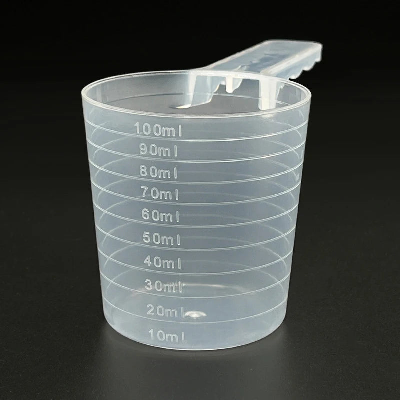 Transparent Measuring Spoon 50g 100ml | Pet & Kitchen Use Pet Measuring Spoon QXL