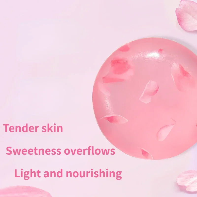 Niacinamide Cherry Blossom Handmade Soap | Oil Control Bar Handmade Bar Soap QXL