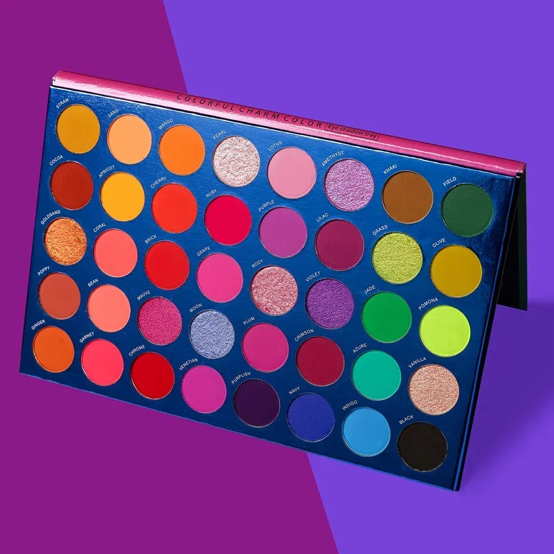 Beauty Glazed 40-Shade Eyeshadow Palette – Shimmer & Matte Eyeshadow Palette QXL