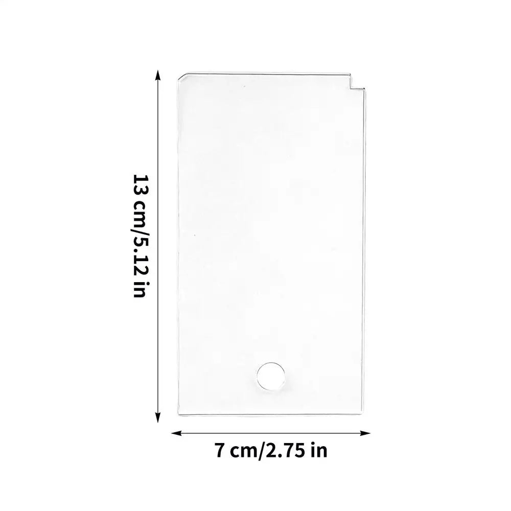 Acrylic Snowboard Wax Scraper | Portable Ski Tuning Tool Snowboard Wax Scraper QXL scraper