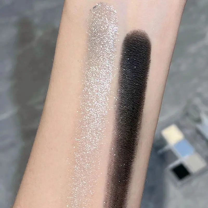 6-Color Matte & Glitter Smoky Eye Shadow Palette | Long-Lasting Eye Shadow Palette QXL