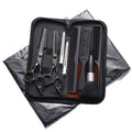 6-Inch Hair Scissors & Thinning Shears Barber Set | Stainless Hair Cutting Shears QXL A3-11Pcs Set