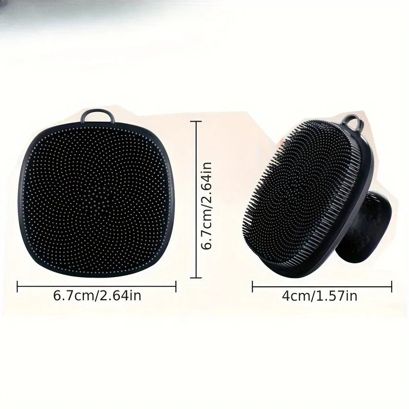 Square Silicone Face Wash Brush | Deep Cleansing Skin Tool Facial Cleansing Brush QXL