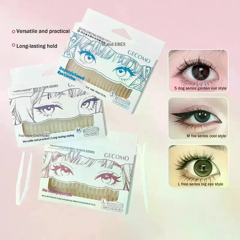 3D Invisible Double Eyelid Tape – 240 Fiber Lift Strips Eyelid Lift Tape QXL