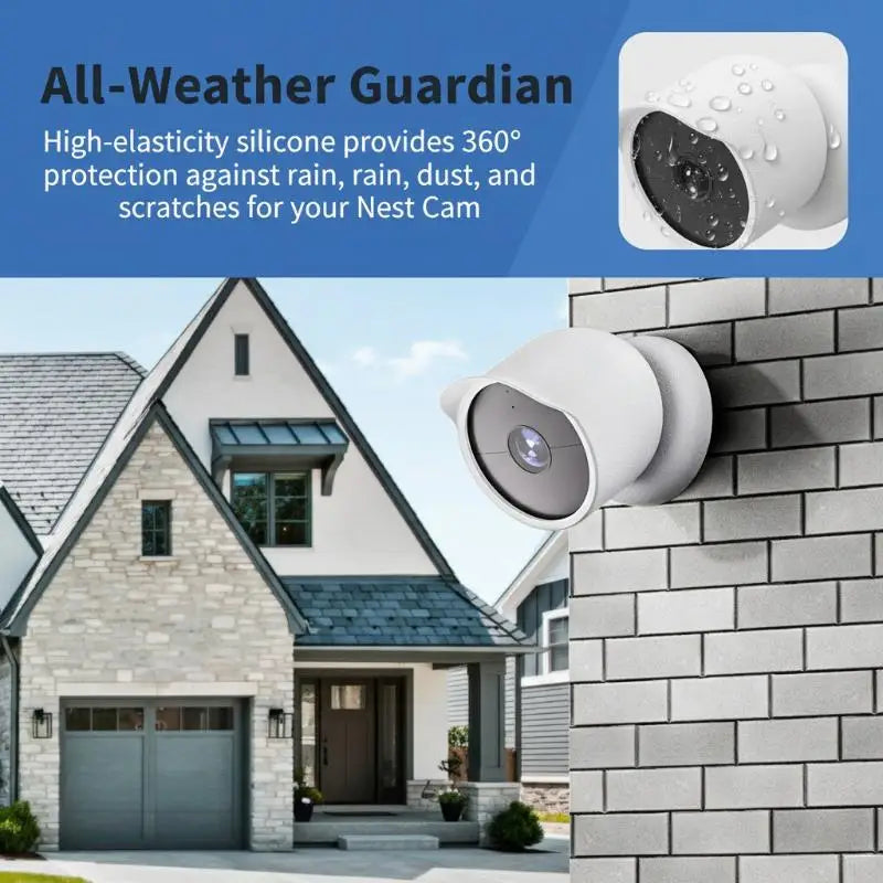 Silicone Cover for Google Nest Cam Outdoor & Indoor Battery Camera Silicone Cover QXL