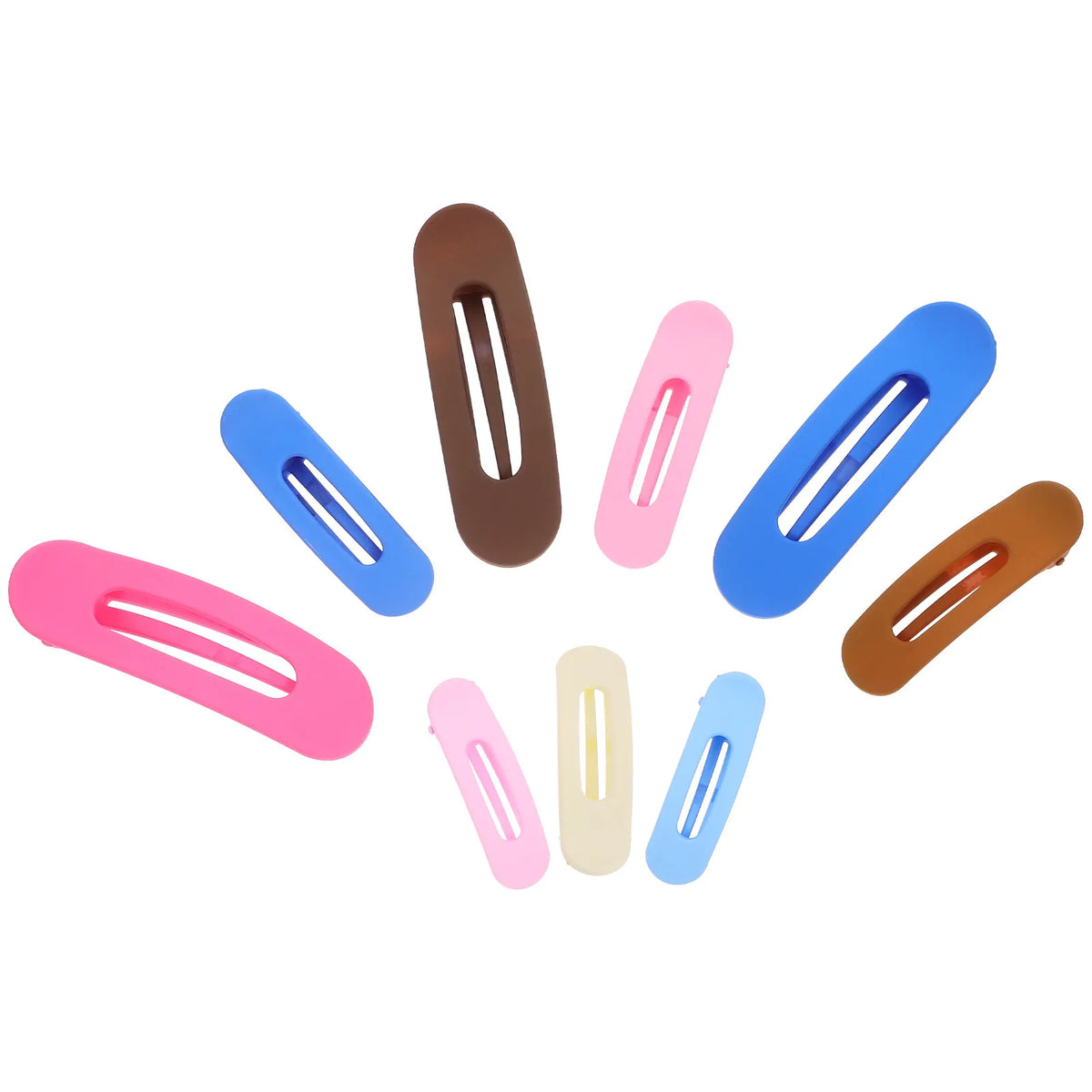 9-Pack Gradient Duckbill Flat Hair Clips | French Style Hair Clips Set QXL