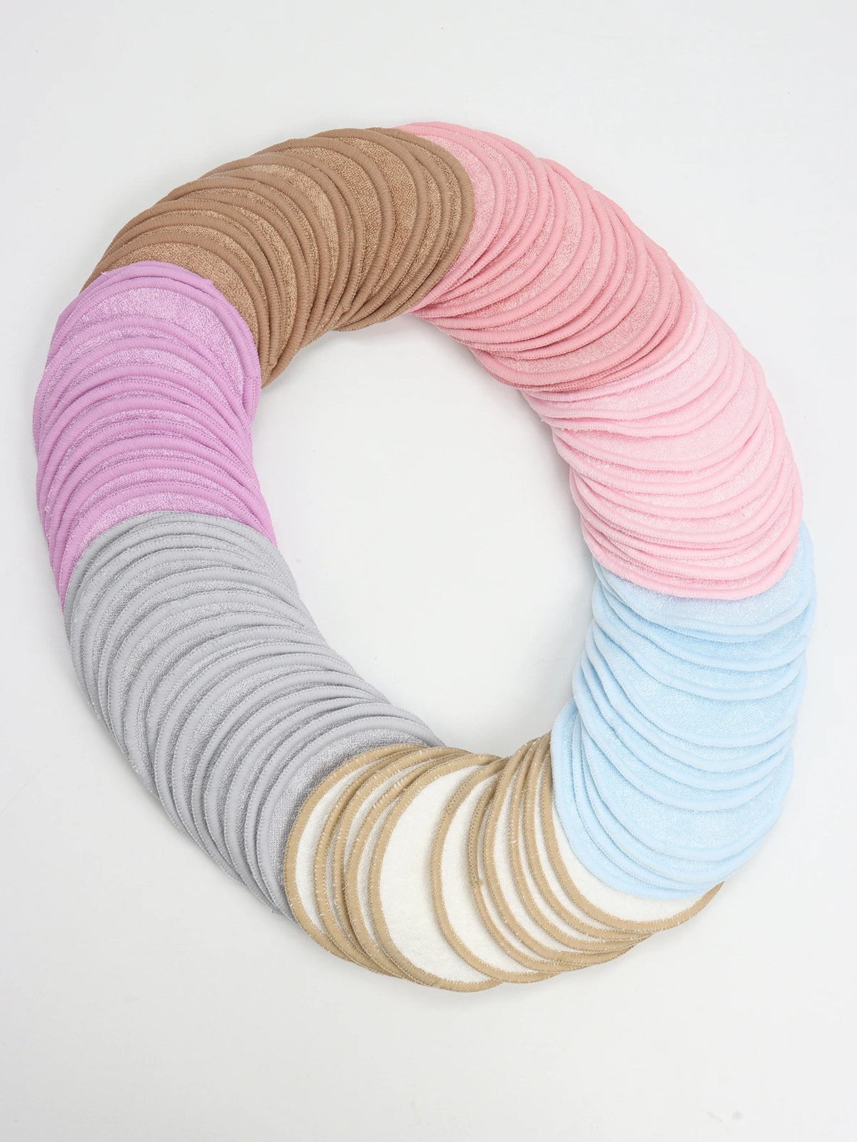 Bamboo Fiber Makeup Remover Pads – Reusable 6/12/24 Pack Makeup Remover Pads QXL