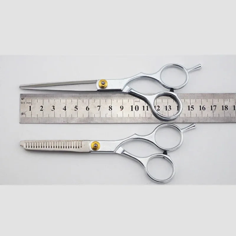 Professional Hair Cutting & Thinning Scissors Set – 2 Piece Hair Scissors Set QXL