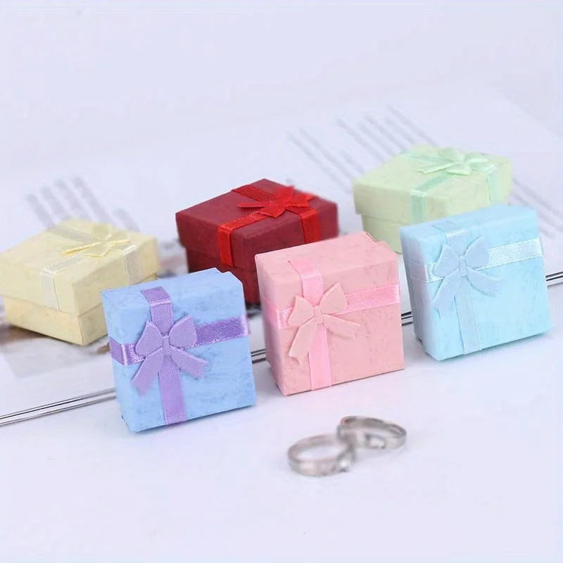 6-Pack Mini Jewelry Gift Boxes for Rings, Earrings & Necklaces Jewelry Gift Box QXL
