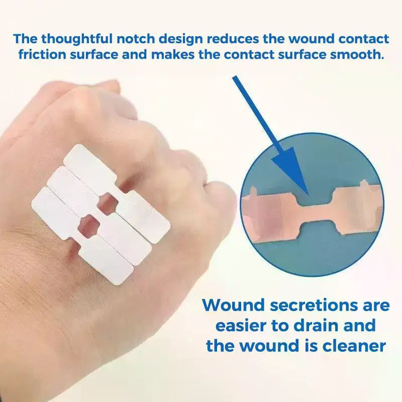 Butterfly Closure Strips | Adhesive Wound Bandages 25/50 Pack Wound Closure Strips QXL