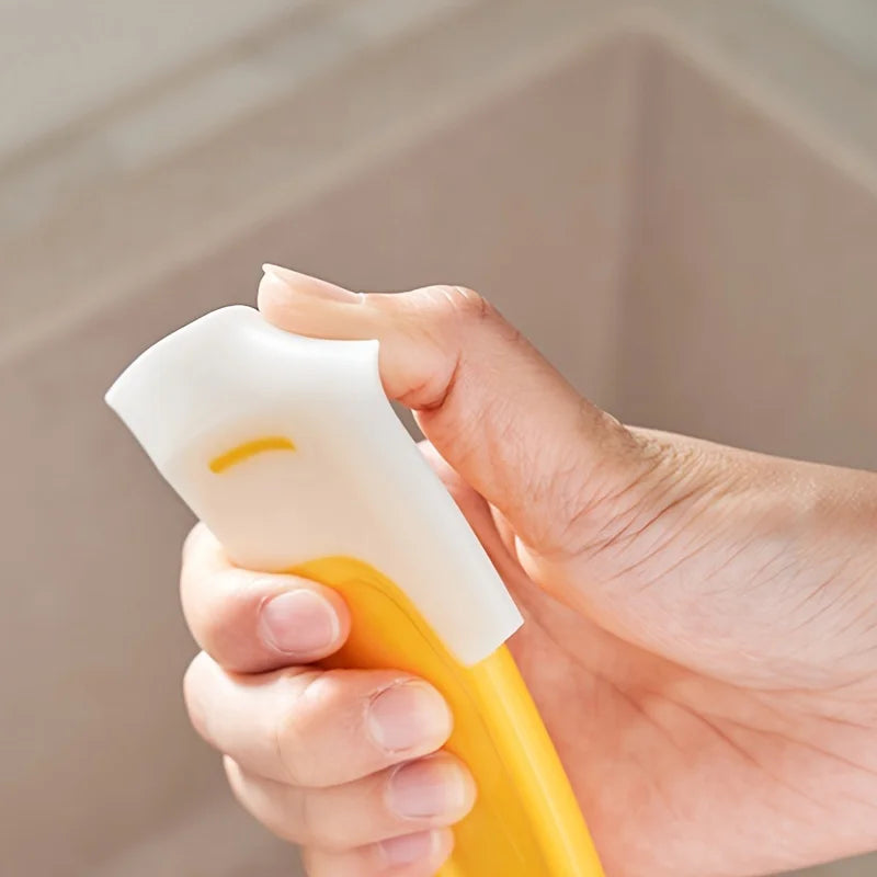 Silicone Pan Scraper | Non-Scratch Kitchen Cleaning Tool Kitchen Scraper QXL