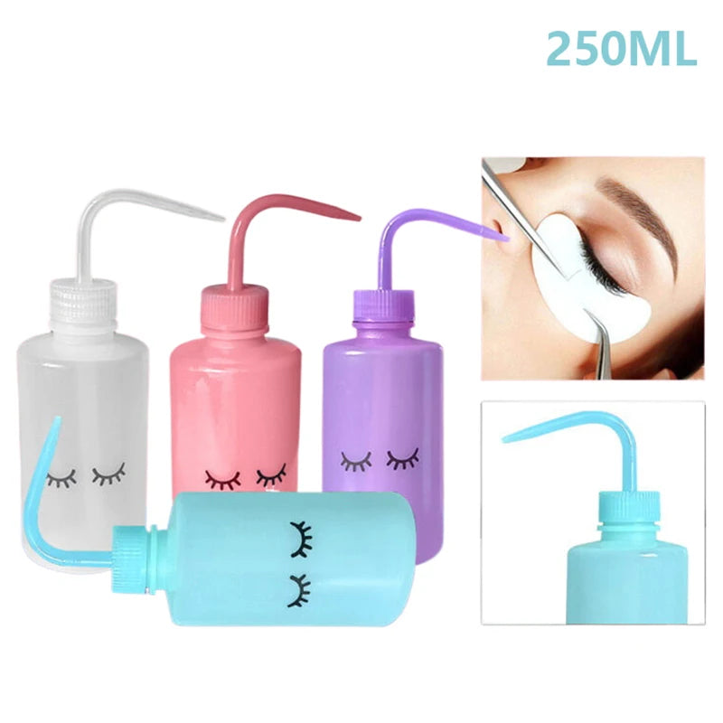 250ml Squeeze Rinse Bottle – Lash Extensions & Tattoo Squeeze Rinse Bottle QXL
