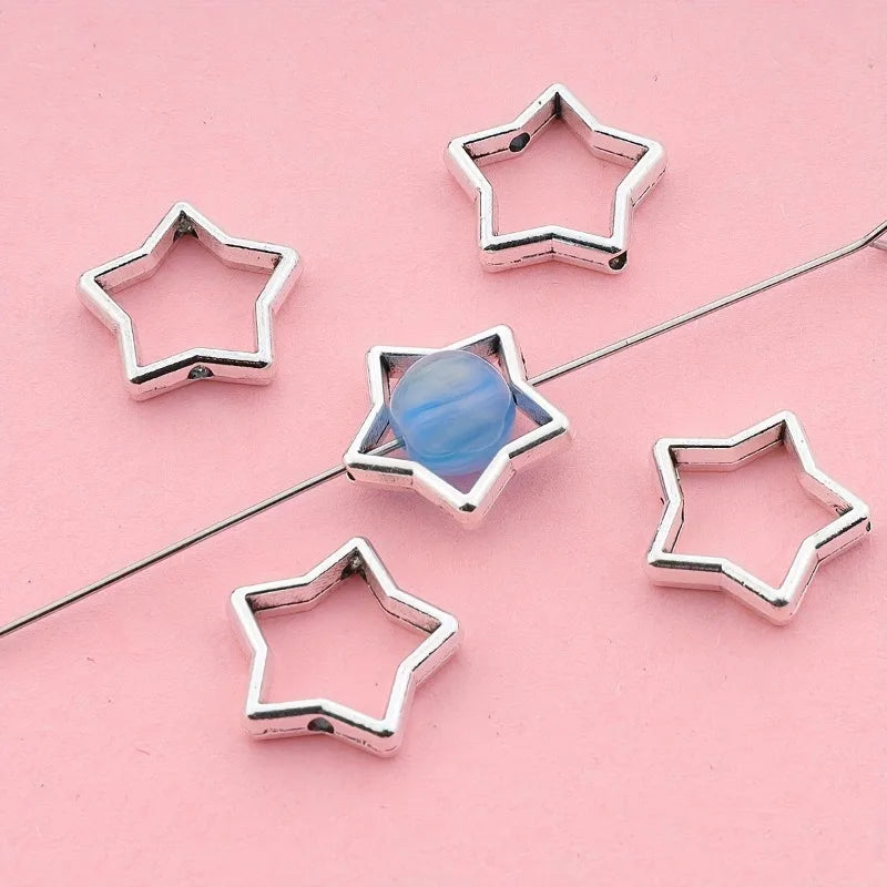 Star Bead Caps & Frames for DIY Jewelry Making | Alloy Bead Caps & Frames QXL