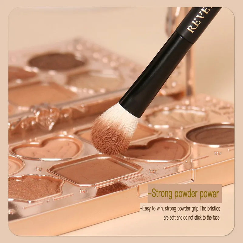 5-Piece Double-Ended Makeup Brush Set | Eyeshadow & Contour Makeup Brush Set QXL