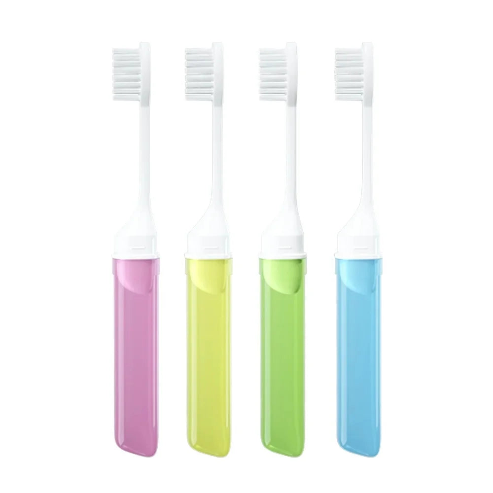 Foldable Mini Travel Toothbrush | Portable Folding Brush Travel Toothbrush QXL