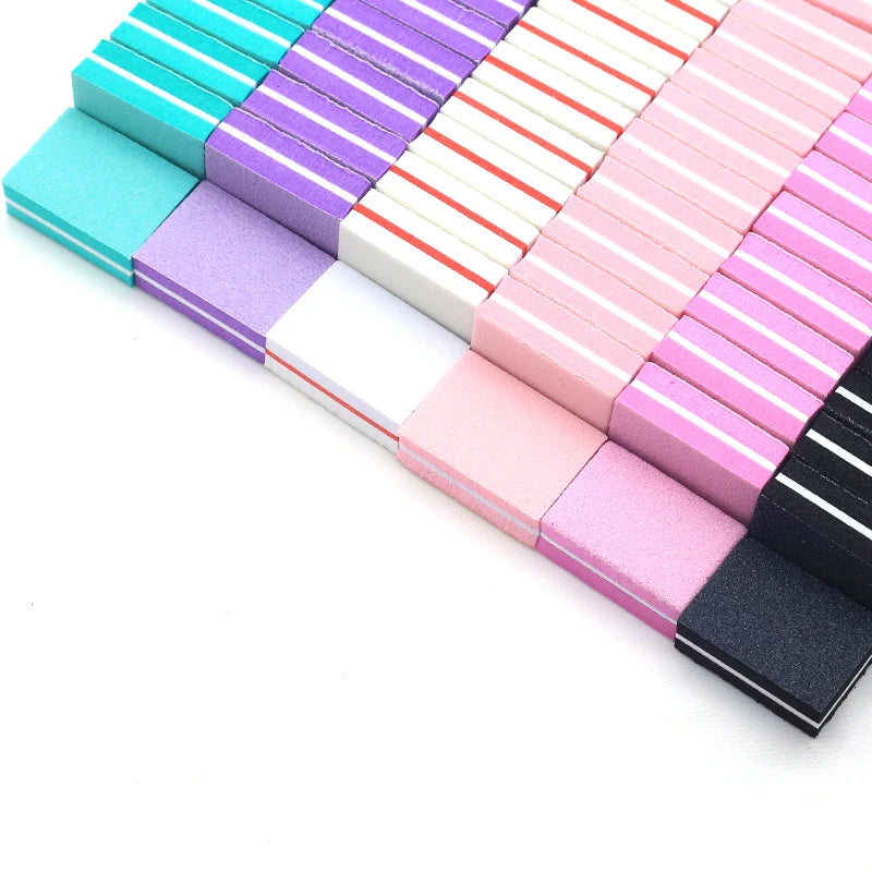 FUMOSIK Mini Sponge Nail Buffer Blocks | 10/25/50 Pack Nail Buffer Block QXL
