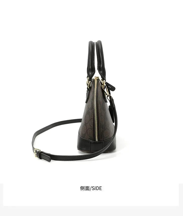 Retro Leather Diaper Bag | Large Crossbody Tote for Moms Diaper Bag Tote QXL