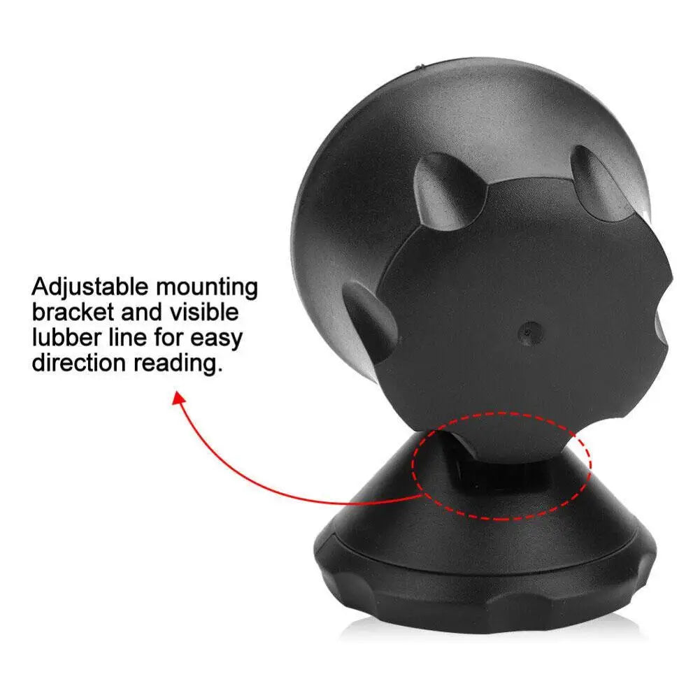 360° Ball Compass Car Dashboard Navigator | ABS Accessory Car Dashboard Compass QXL