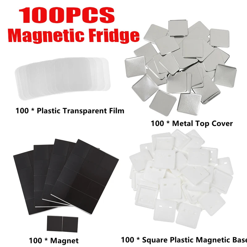 Square Button Badge Maker Machine | DIY Press 50×50mm Badge Maker Machine QXL 50x50mm