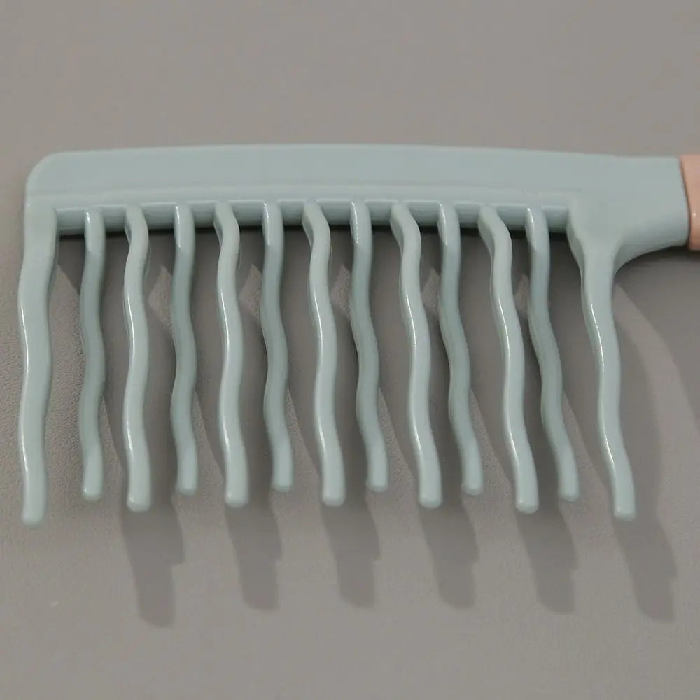 Double Row Wide Tooth Comb – Lightweight, Easy to Clean Wide Tooth Comb QXL