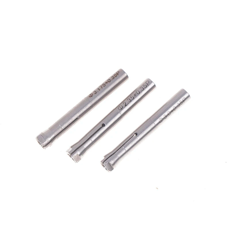 Rotary Tool Collet Chuck Reducer Adapter 2.35/3.0/3.175mm Rotary Tool Collet QXL