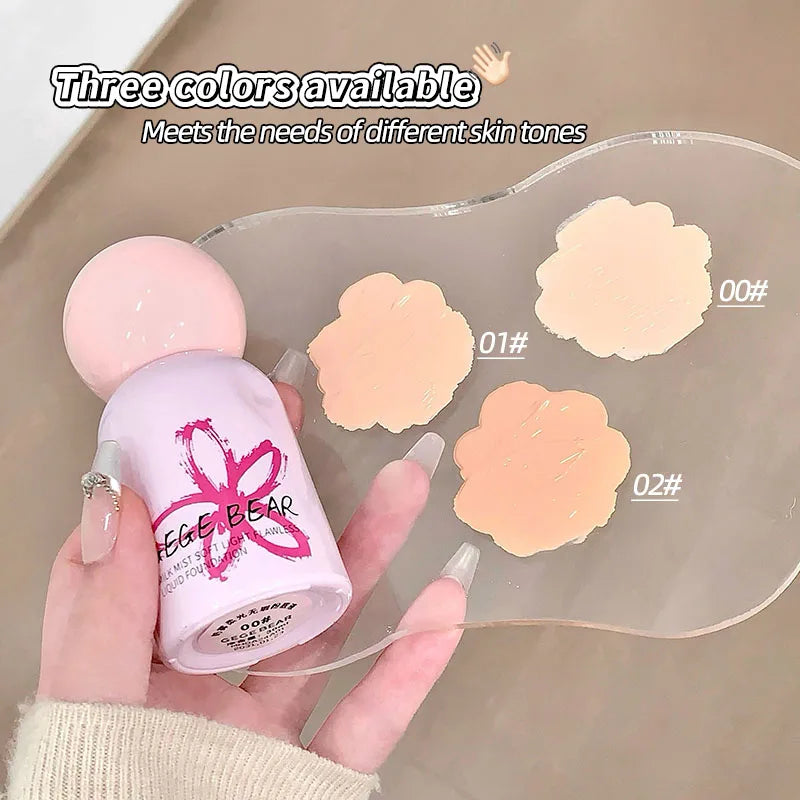 Milk Mist Soft Glow Foundation – Oil Control Concealer 30ml Liquid Foundation QXL