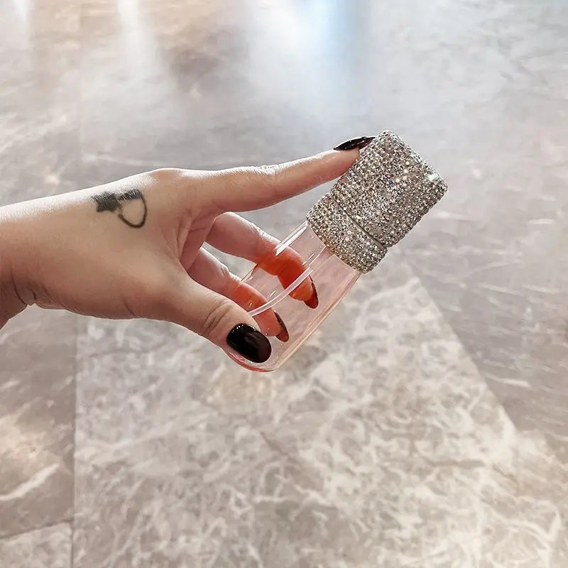 Diamond-Encrusted Ultra Fine Mist Refillable Spray Bottle Refillable Spray Bottle QXL