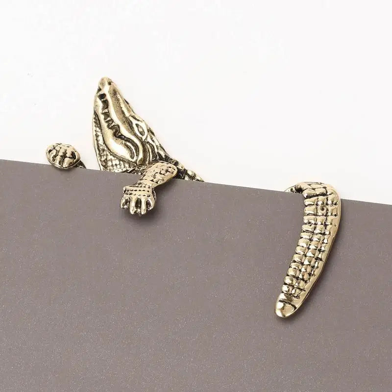 Vintage Crocodile & Octopus Men's Suit Lapel Brooch Pin Lapel Brooch Pin QXL