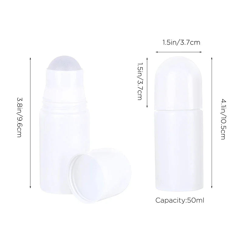 Refillable Roll-On Bottle 30–100ml | Leak-Proof HDPE Roll-On Bottle QXL