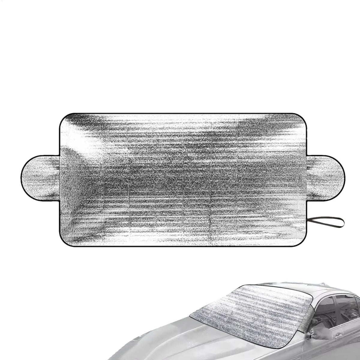 Car Windshield Snow & Ice Cover | UV Sun Shade Protector Windshield Cover QXL