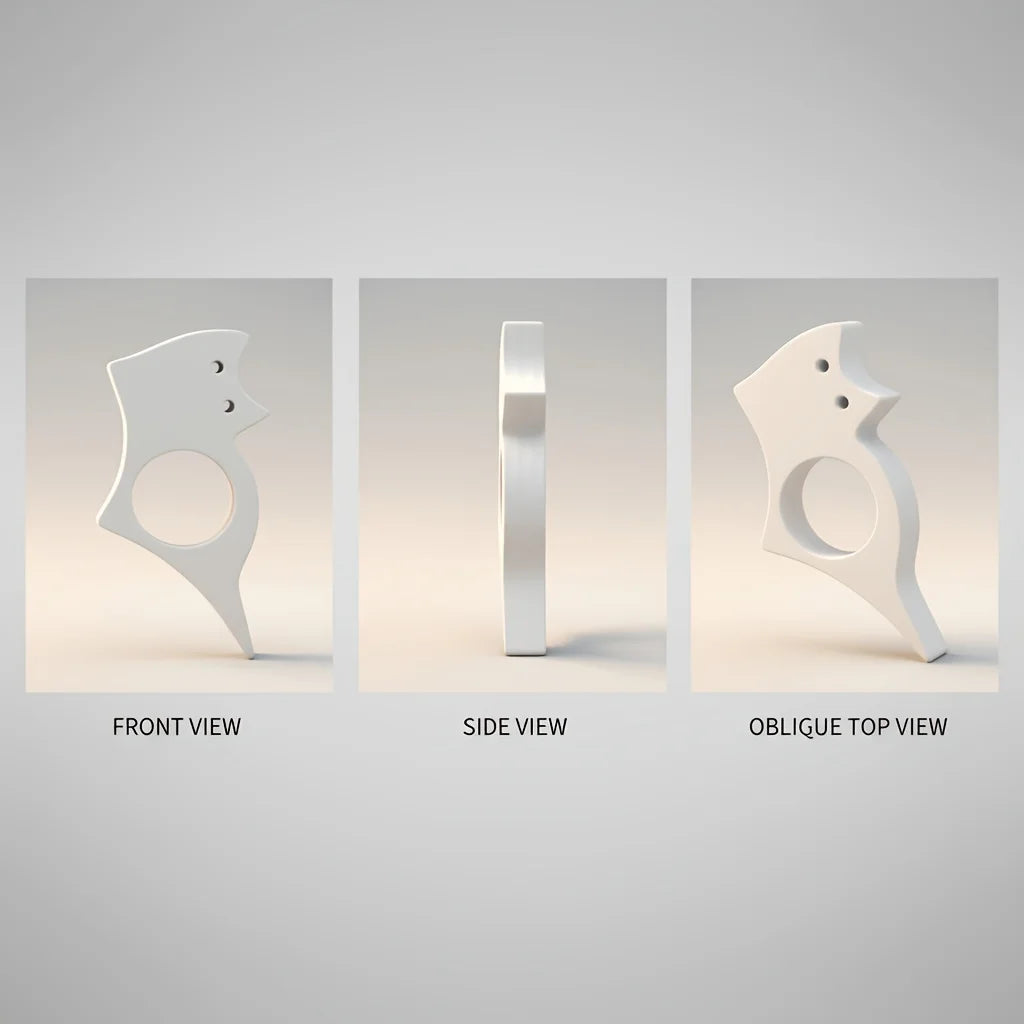 3D Printed Cat Bookmark | Kitten Page Holder Clip Novelty Bookmark QXL