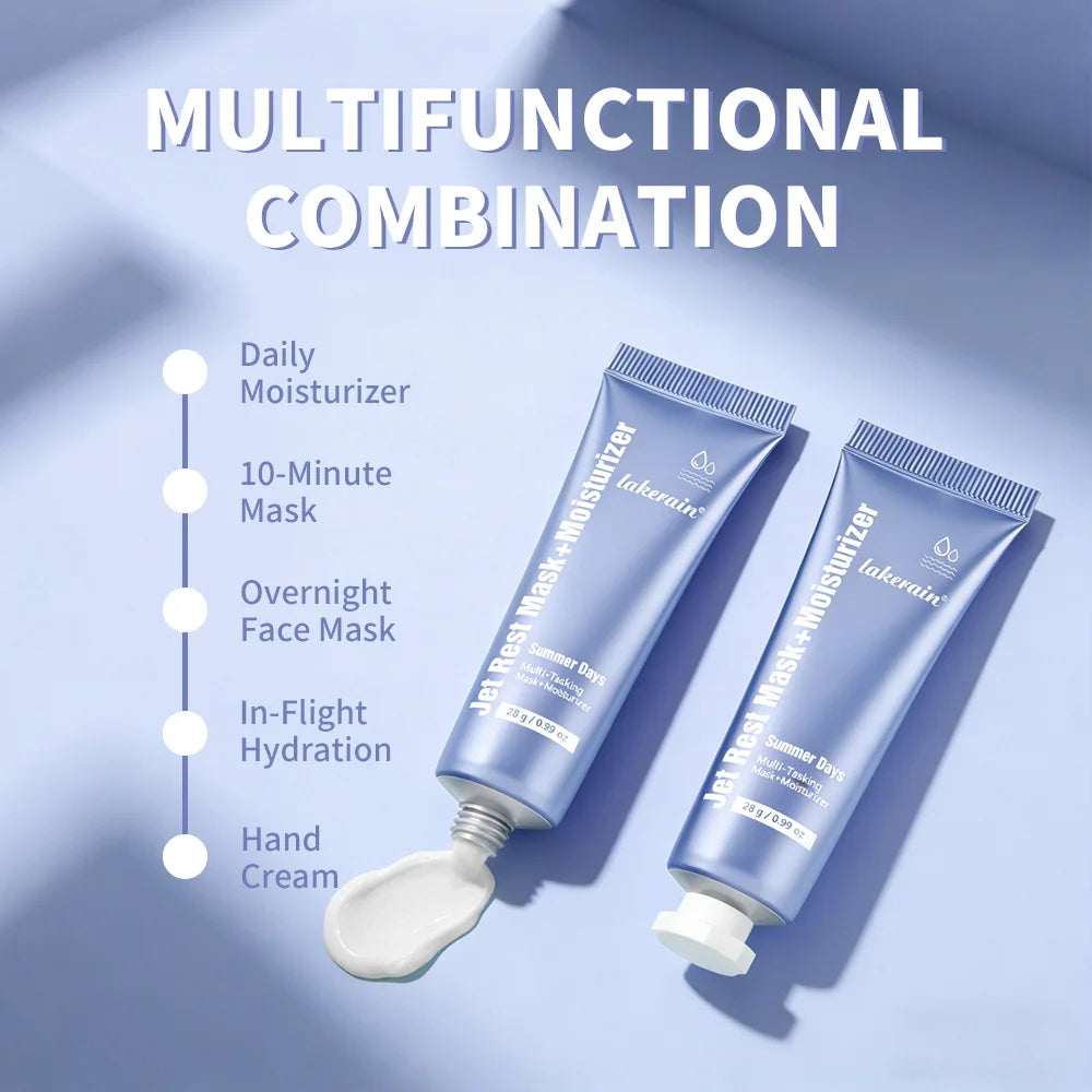 2-in-1 Daily Moisturizer & Overnight Face Mask | Deep Hydration Face Moisturizer Mask QXL