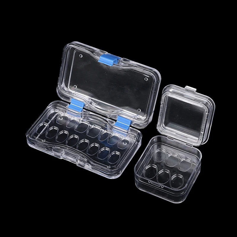 6 & 16 Grid Dental Veneer Denture Storage Box with Film Dental Storage Box QXL