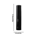10ml Refillable Coffee Bean Spray Bottle | Aluminum Spritzer Coffee Accessory Sprayer QXL Black