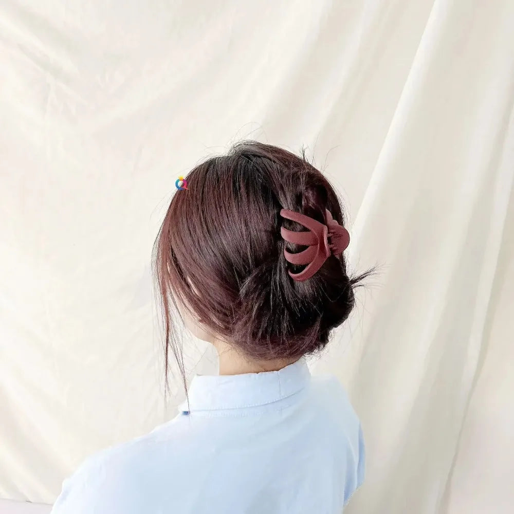Large Matte Octopus Hair Claw Clip | Shark Clip for Women Hair Claw Clip QXL