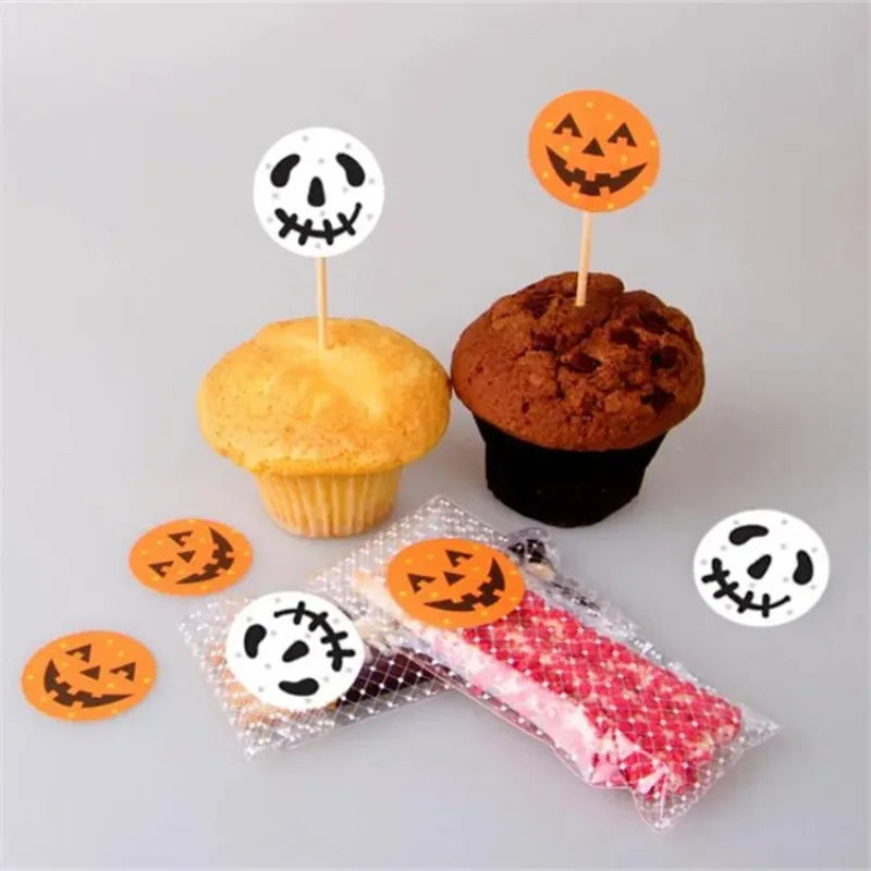 24-Pc Halloween Temporary Tattoos & Party Stickers for Kids Temporary Tattoos QXL