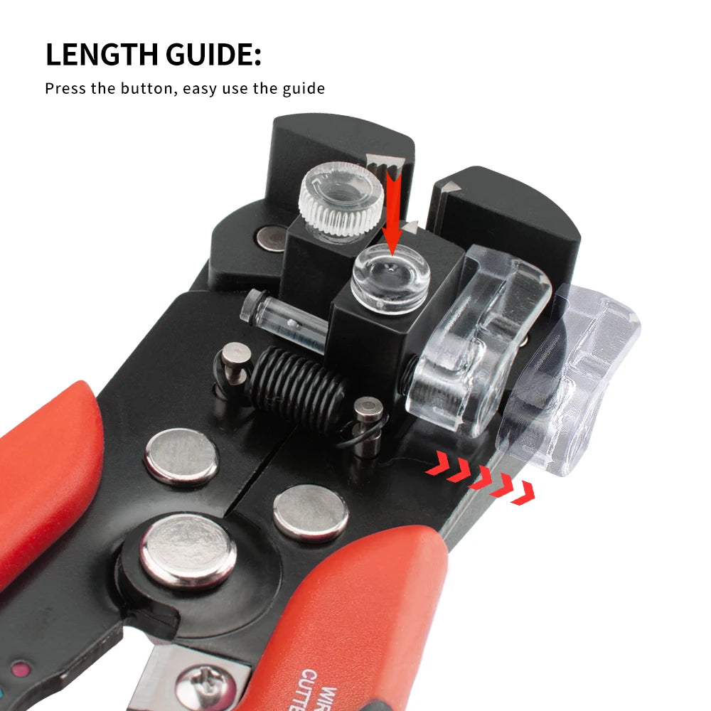 Multifunctional Wire Stripper Cutter & Crimper Pliers Tool Wire Stripper Pliers QXL