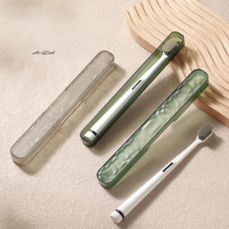 Portable Travel Toothbrush Case & Holder Box – 1 or 2 Pack Toothbrush Travel Case QXL