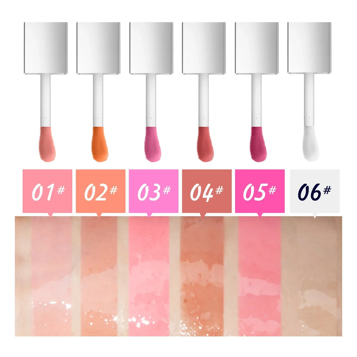 Hellokiss Lip Glow Oil 8ml | Cherry Glossy Moisturizing Lip Oil Lip Glow Oil QXL