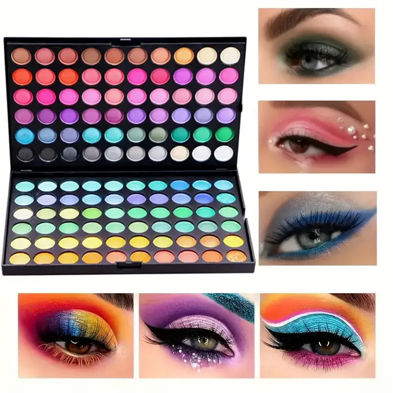 VERONNI 120 Color Eyeshadow Palette | Matte & Shimmer Eyeshadow Palette QXL