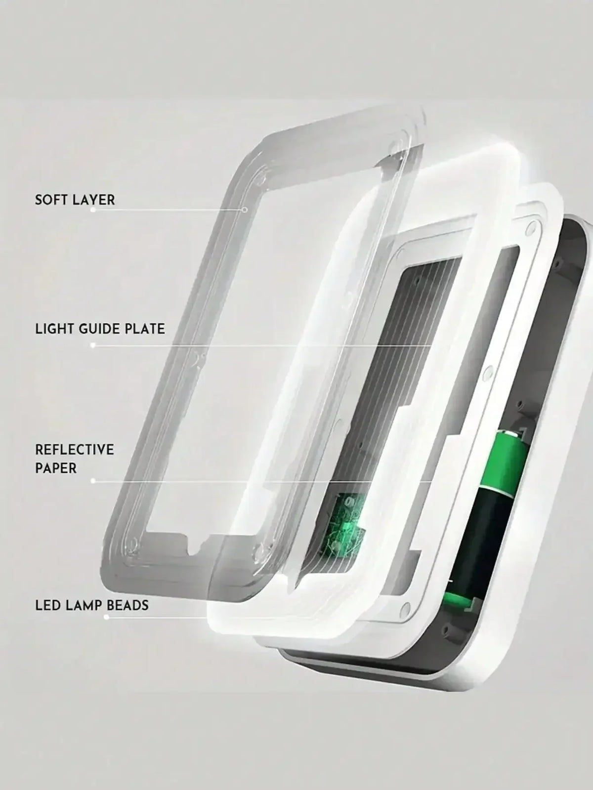 LED Lighted Makeup Mirror | Portable Folding Vanity Mirror Lighted Vanity Mirror QXL