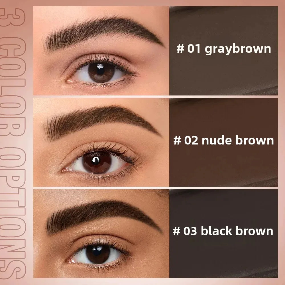 O.TWO.O 2-in-1 Eyebrow Pomade & Wax | Waterproof Brow Tint Eyebrow Pomade QXL