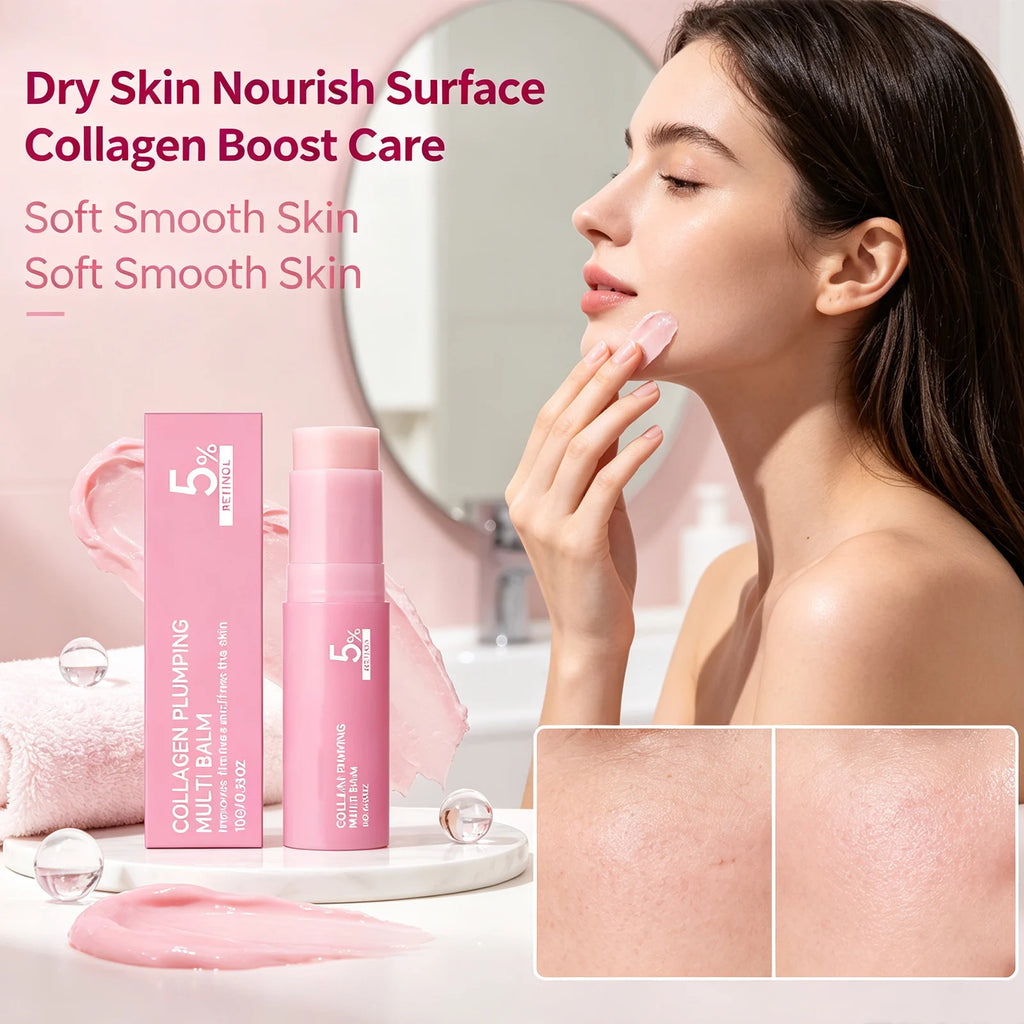 Moisturizing Skin Stick Balm – Face & Neck Hydrating Care 10g Moisturizing Skin Balm QXL