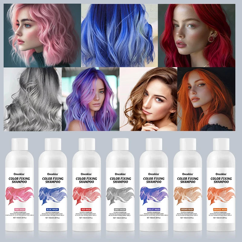 Purple Toning Shampoo – Color Depositing & Gray Blending 100ml Color Depositing Shampoo QXL